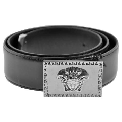 silver versace belt buckle|versace belt outlet.